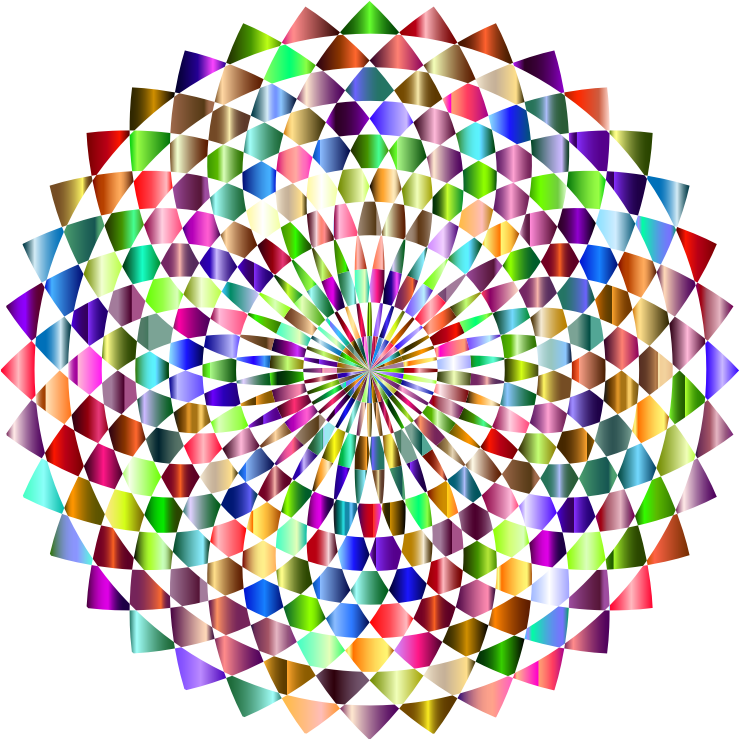 Prismatic Geometric Blossom 4