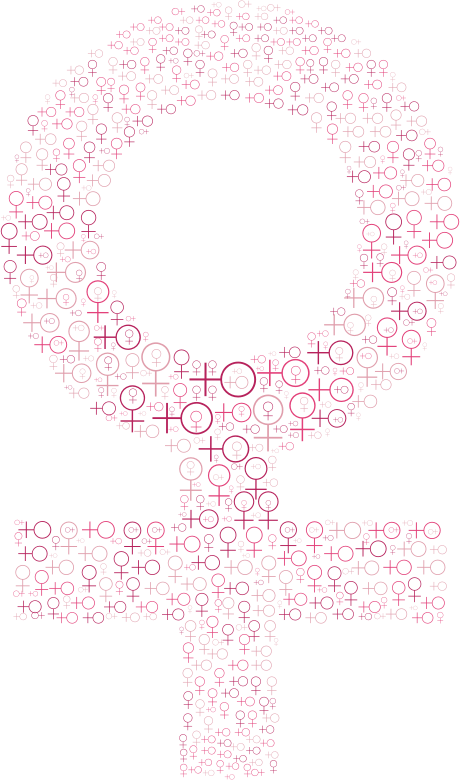 Female Symbol Fractal No Background