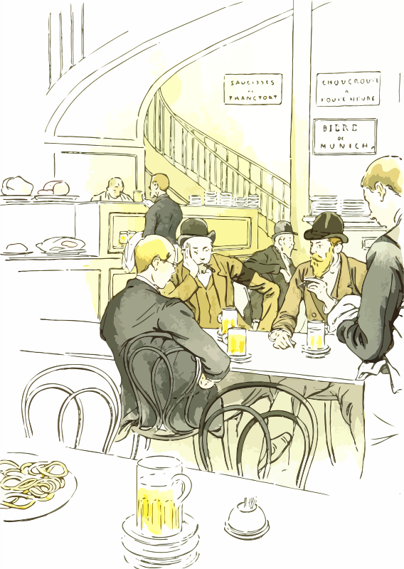 Cafe scene 3