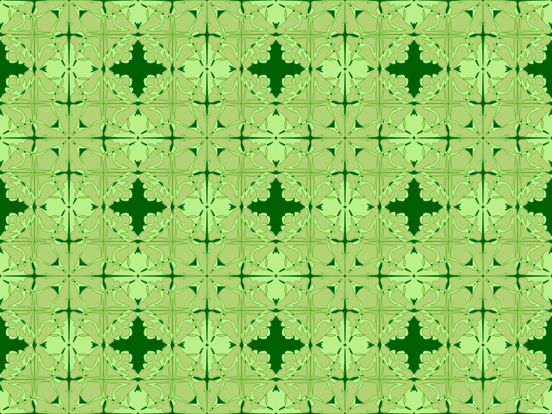 Art nouveau tile pattern remix