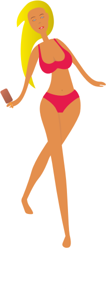 beach girl