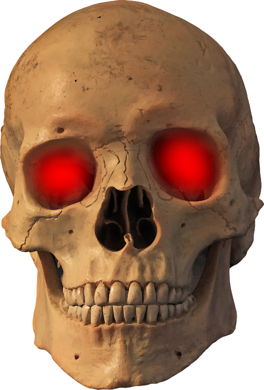 Skull 17 - evil - Openclipart