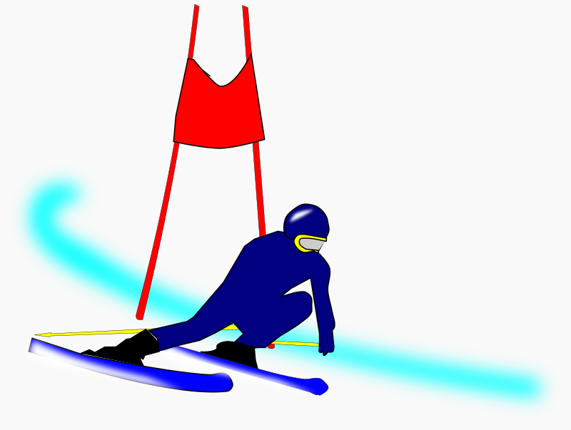 Slalom Skier