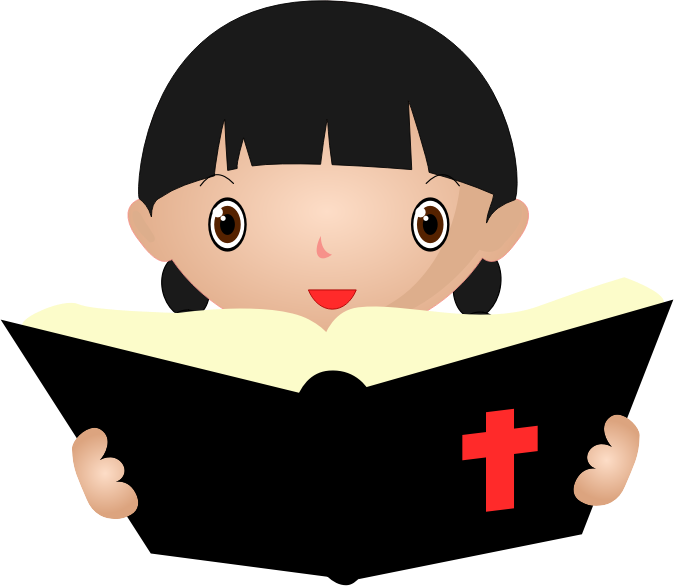 Girl Studying Bible