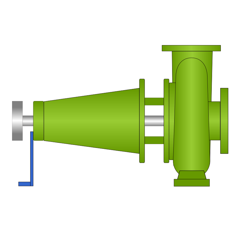 End suction pump