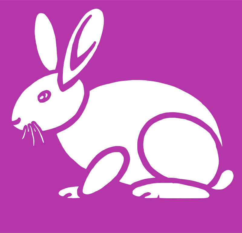 Simple Rabbit Pink