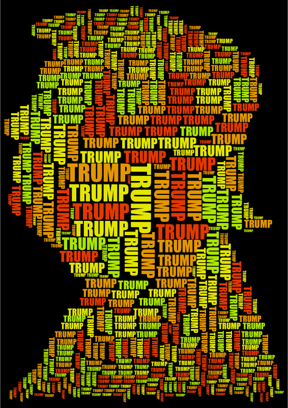 Trump Profile Word Cloud