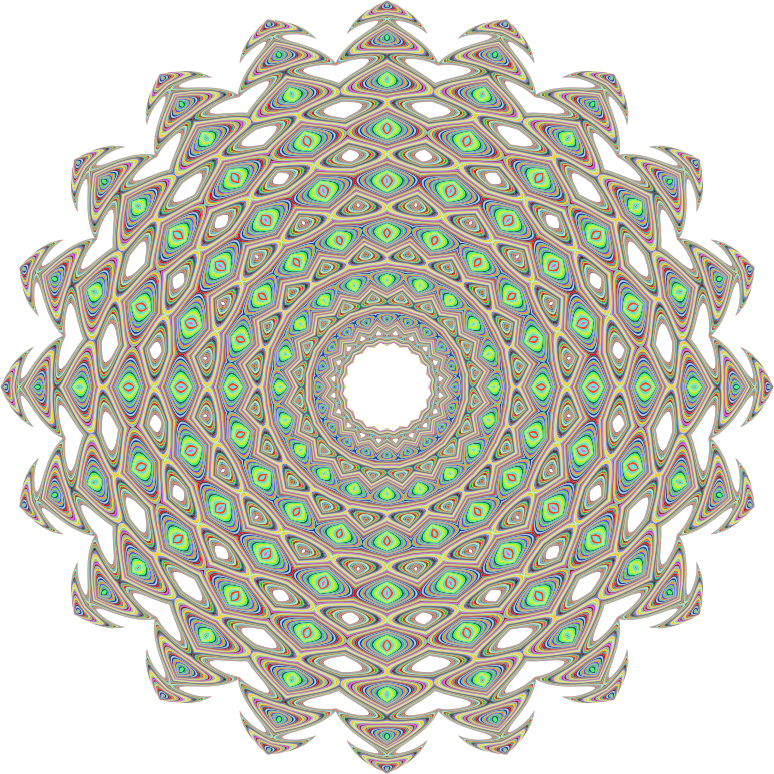 Abstract Pastel Mandala 3