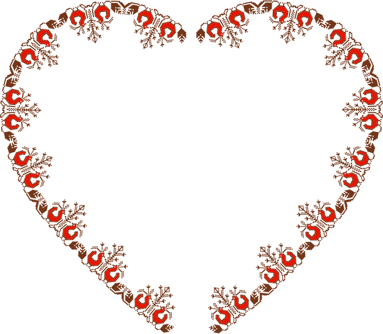 Festive Frame Heart