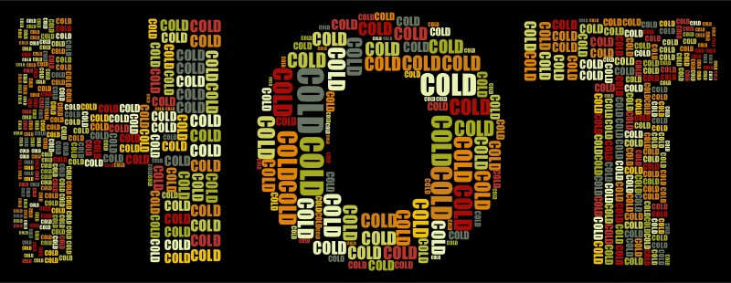 Hot And Cold Typography