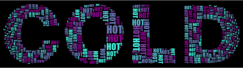 Hot And Cold Typography 2