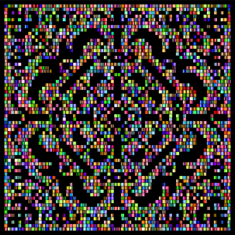 Prismatic Metropolitan Museum Pattern Recreated 4