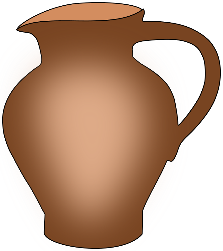 Simple ceramic pot