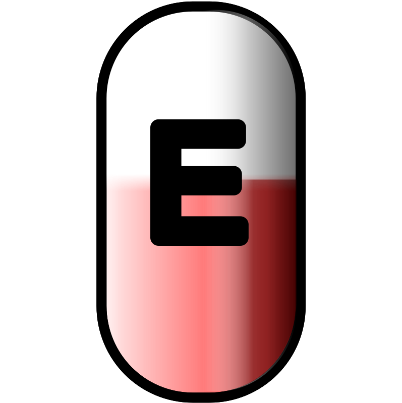 white-red e-pill