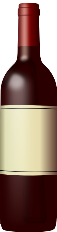 Wine bottle 2 (red)