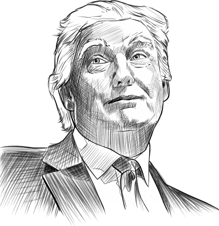 Donald Trump Sketch