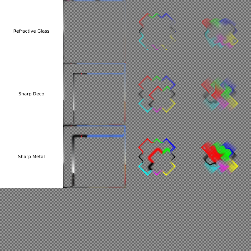 non-realistic 3D shader 17-19