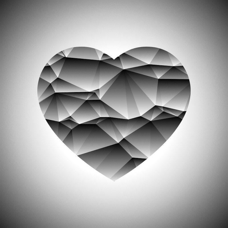 Heart Prism Base Openclipart