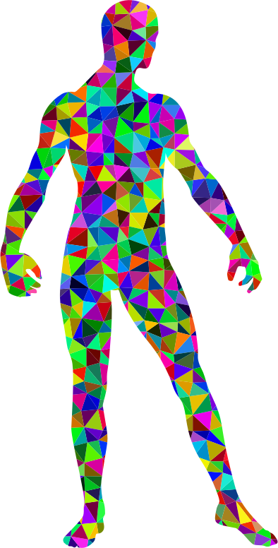 Euclidean Man Silhouette