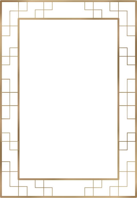 Art Deco Border 7 (A4 size)