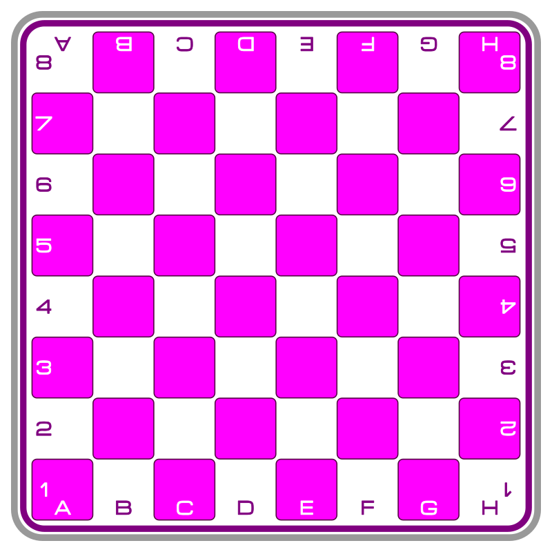 Chessboard - Modern Pink
