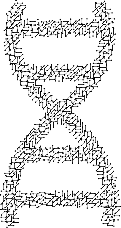 Molecular DNA Helix