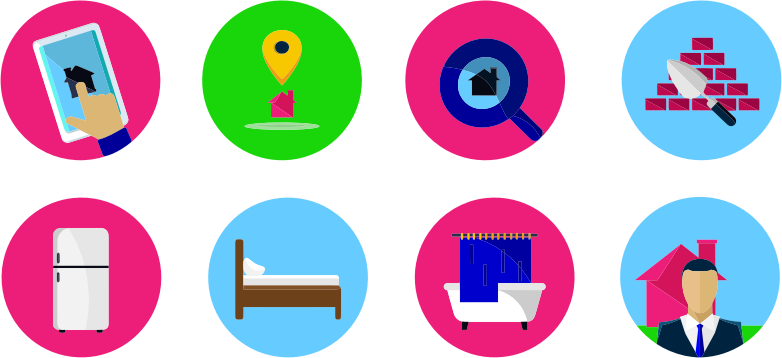 Real Estate Icons Set 2