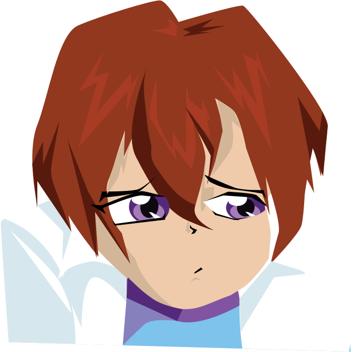 Sad Anime Boy 