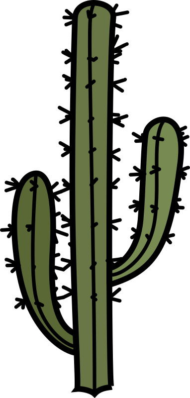 cactus with arms