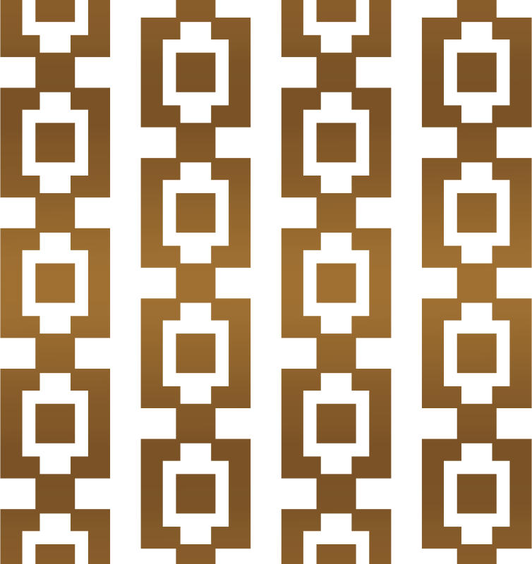 Bronze Square Pattern