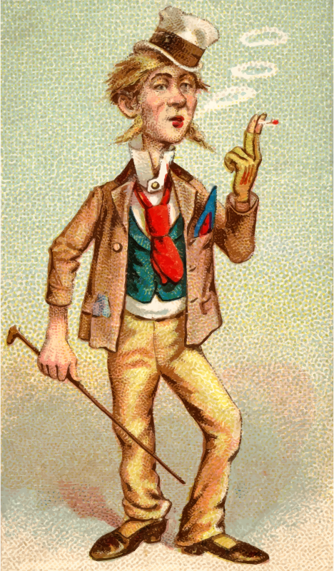 Cigarette card - Mike