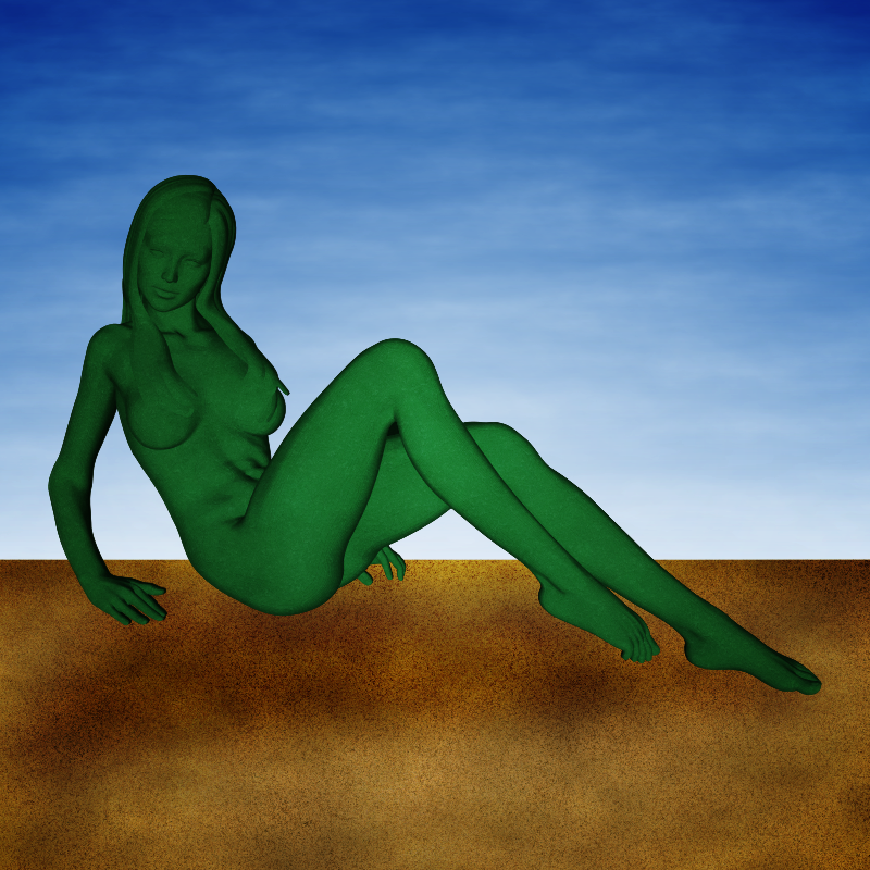 sitting woman 2