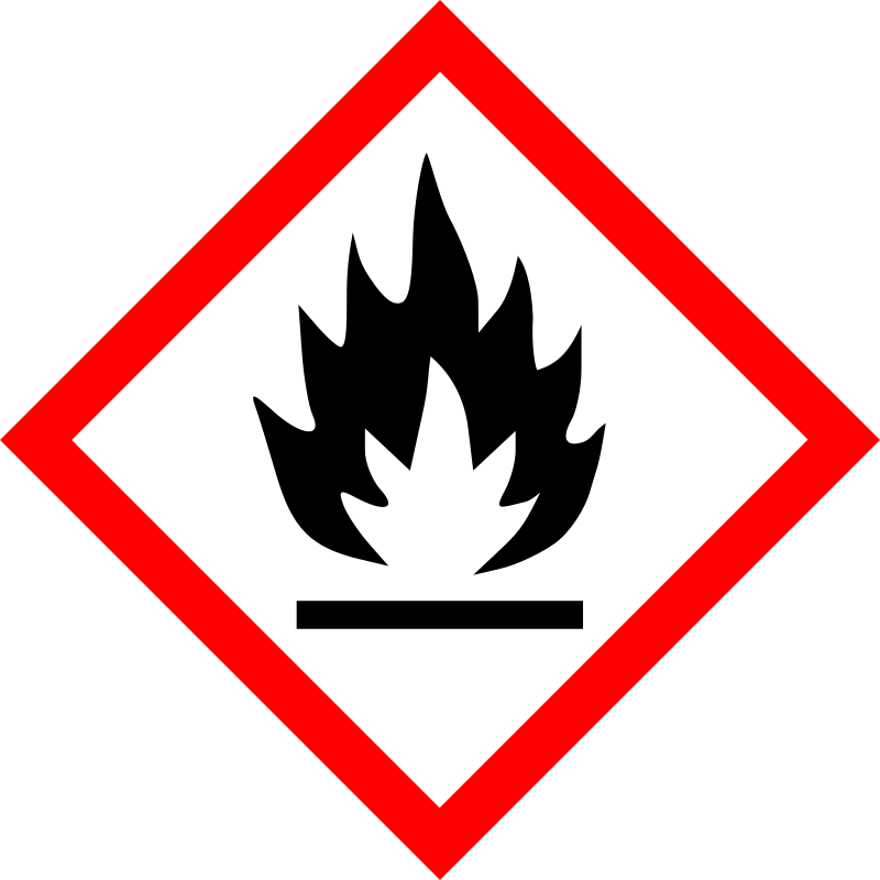 Flammable substances - Sustancia Inflamable