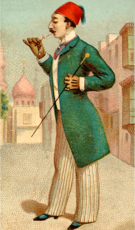 Cigarette card - Turkish