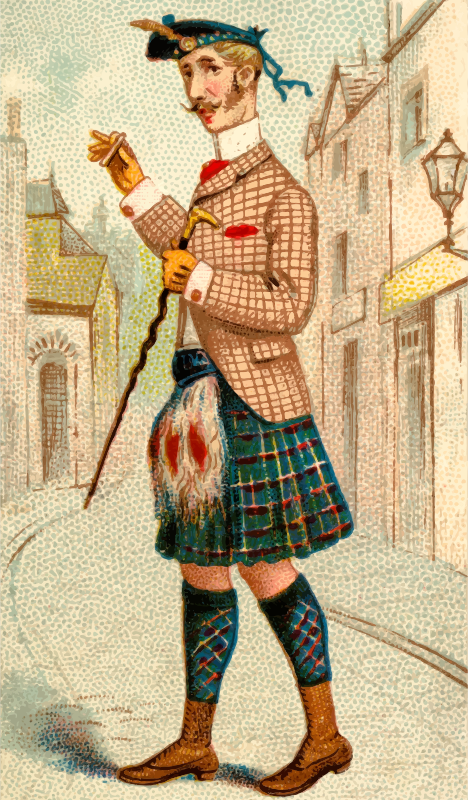 Cigarette card - Scotch