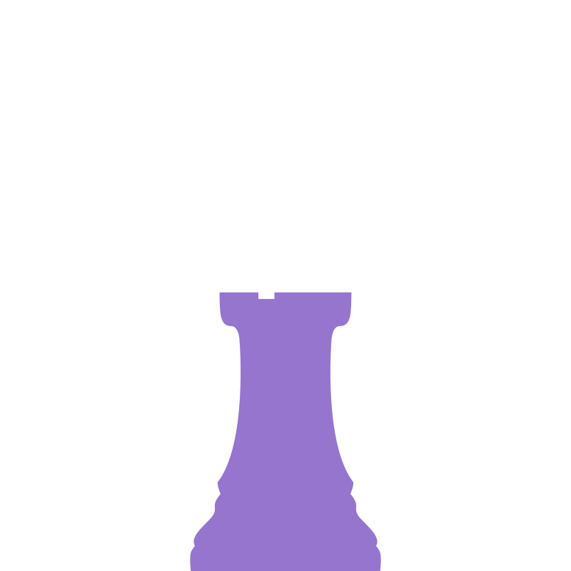 Staunton Style Chess Pieces - Silhouettes - Openclipart