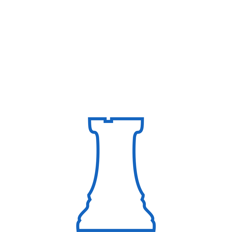 Staunton Style Chess Pieces - Silhouettes - Openclipart