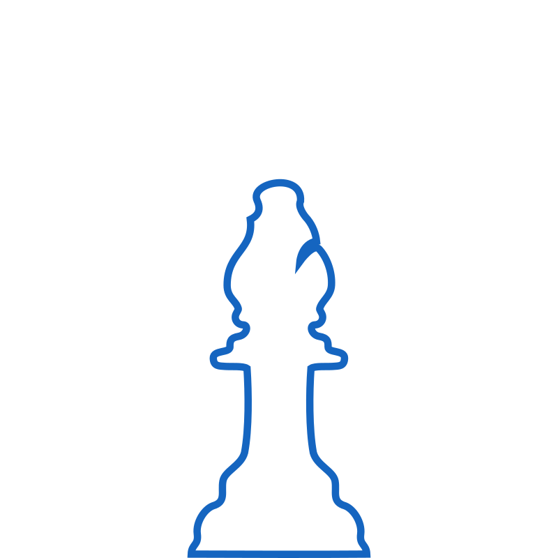 Staunton Style Chess Pieces - Silhouettes - Openclipart