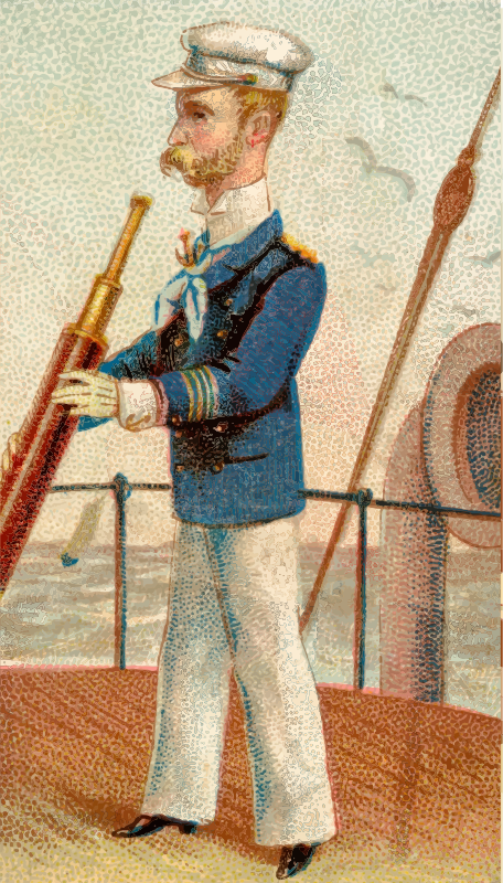 Cigarette card - Yachting
