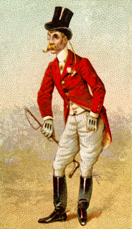 Cigarette card - Fox Hunting