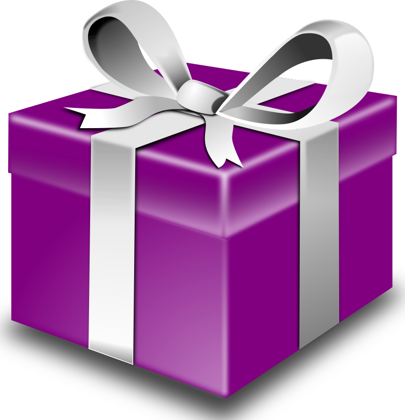 Purple present