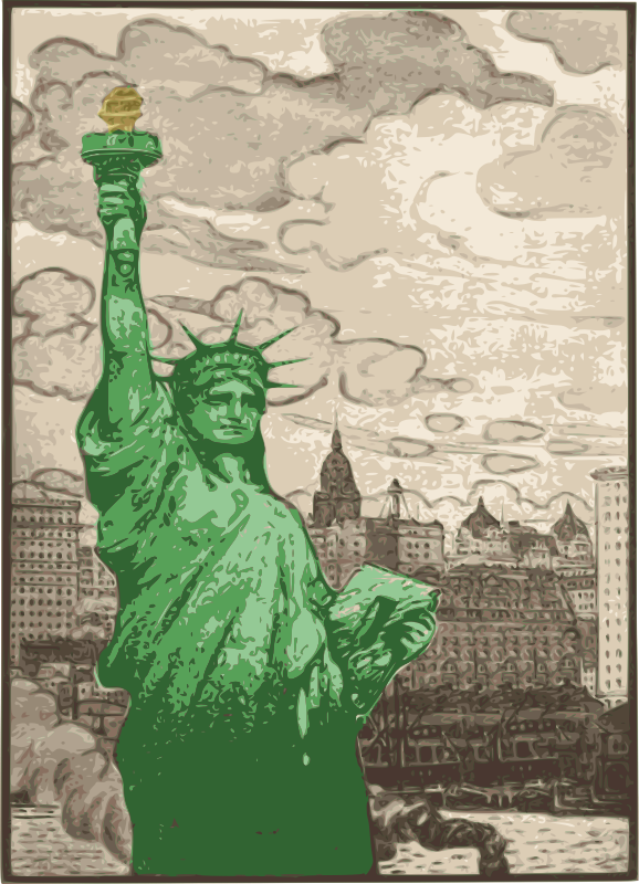 Classic Statue of Liberty