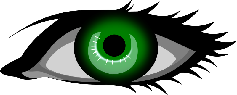 Green eye