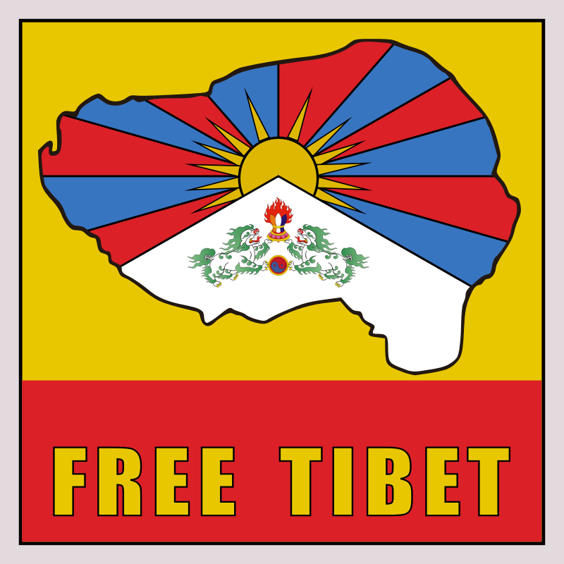 FreeTIbet sticker