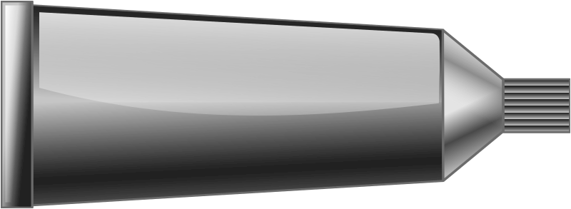 Greyscale paint tube
