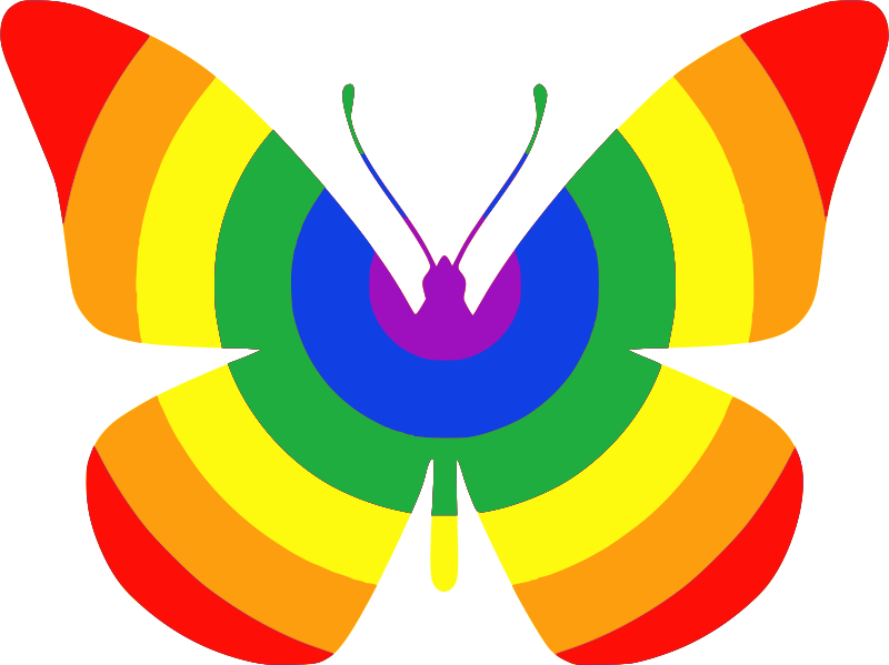 Rainbow Butterfly