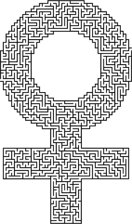 Female Symbol Maze