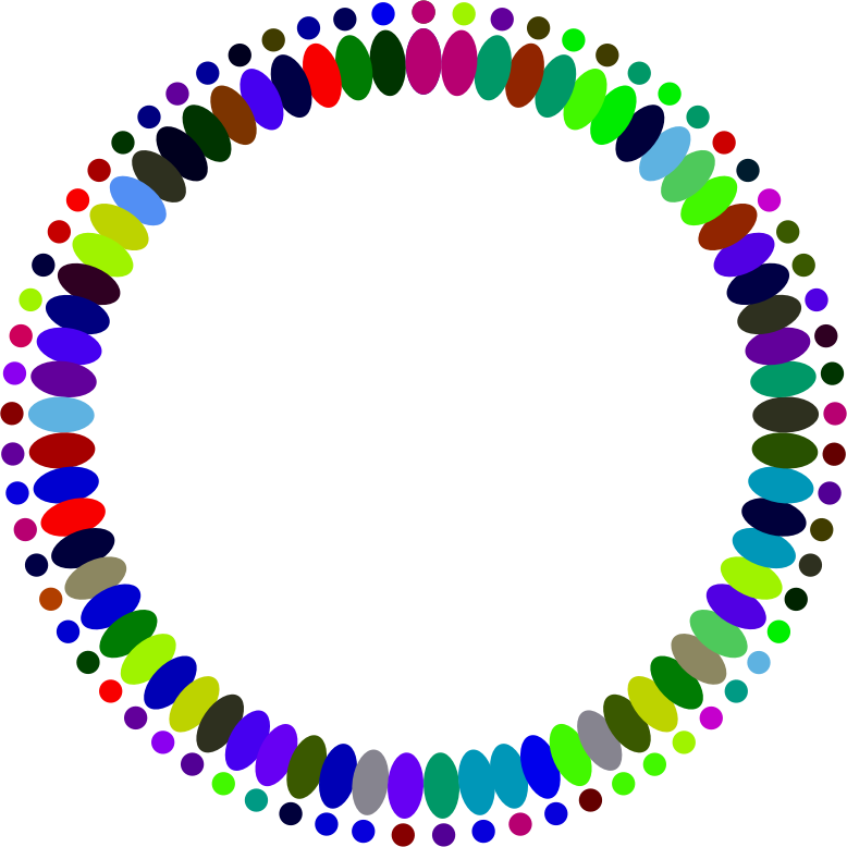 Abstract People Circle - Openclipart