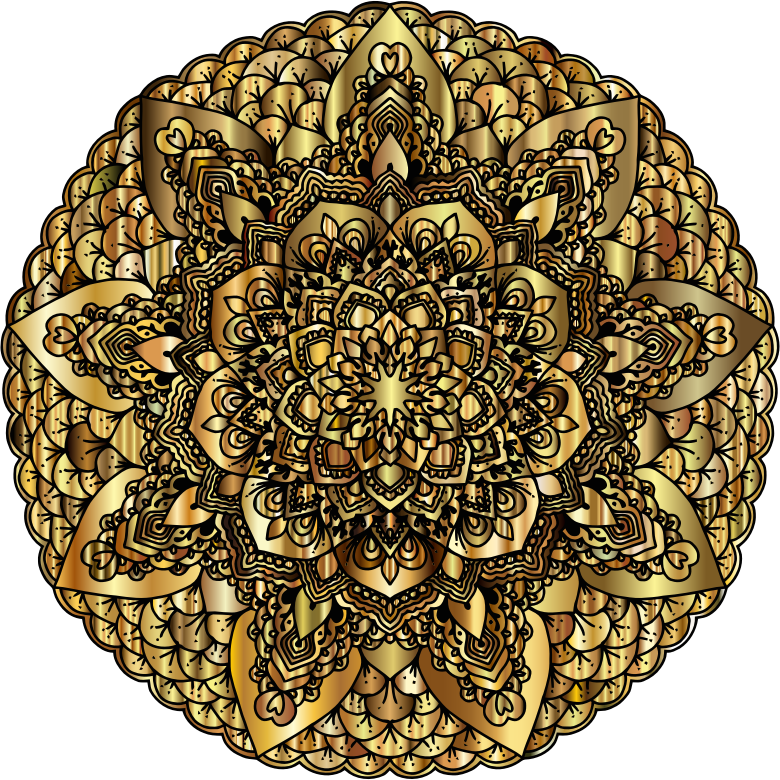 Prismatic Floral Mandala II 4