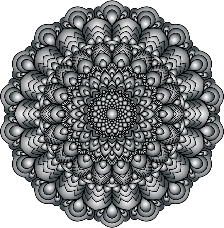 Prismatic Floral Mandala IV 5